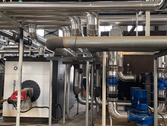 廊坊霸州小区供热站地源热泵改造升级工程